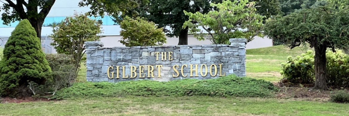 The Gilbert School banner