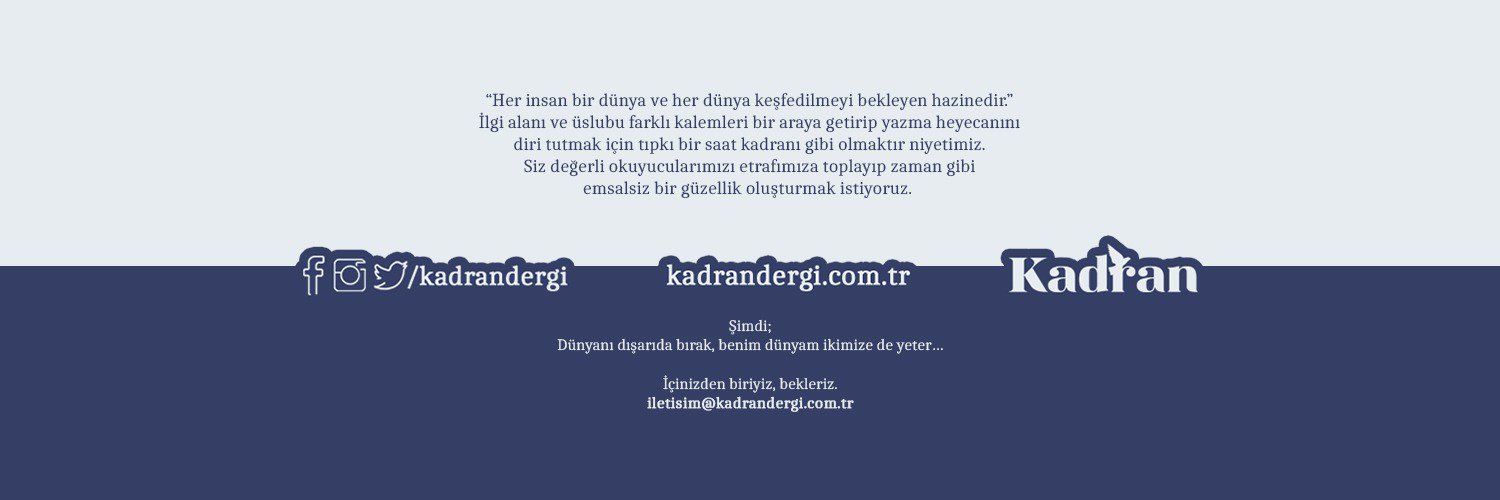 kadrandergi's profile banner image