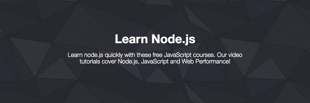 Nodecasts banner