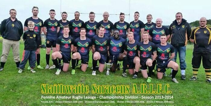 Slaithwaite Saracens banner