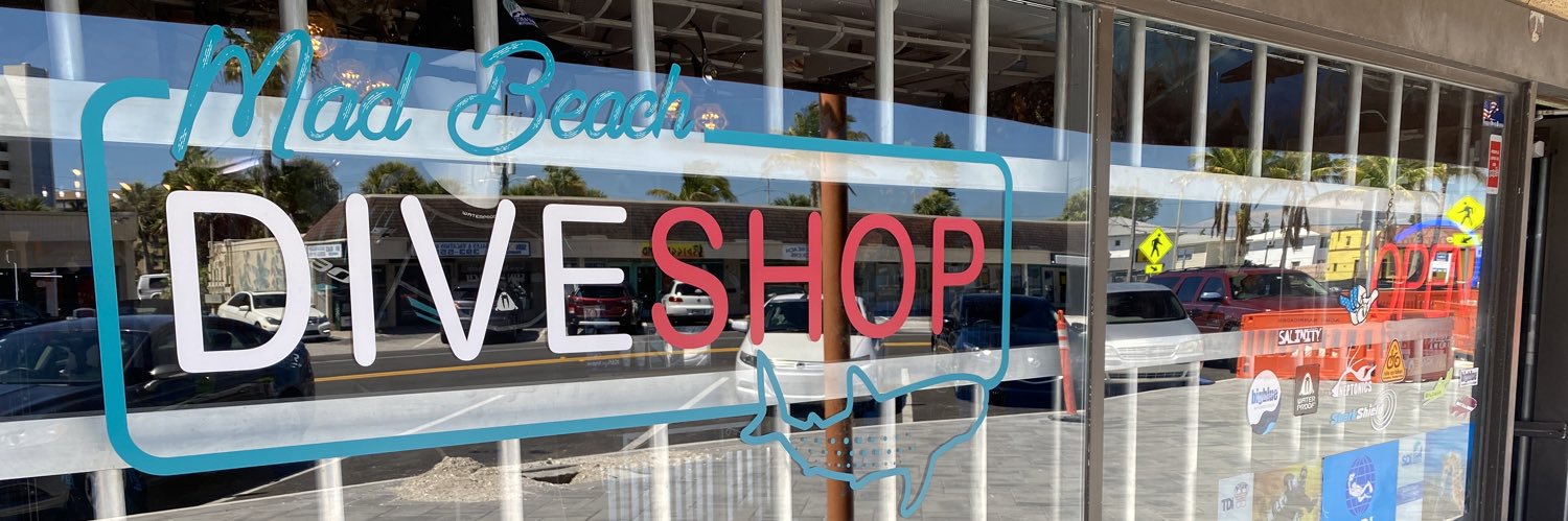 MadBeachDiveShop banner