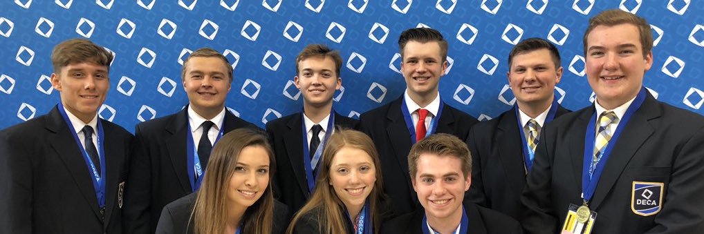 Sauk Rapids DECA banner