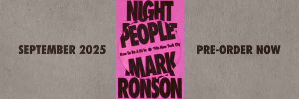 MarkRonson Profile Banner