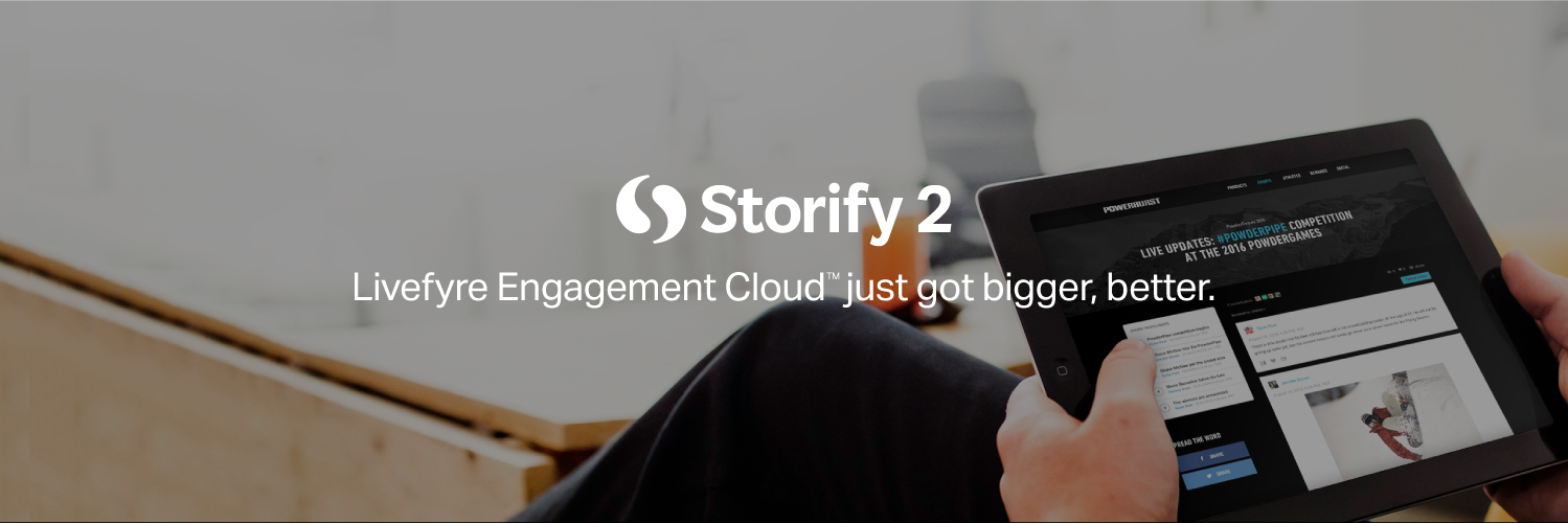 Livefyre banner