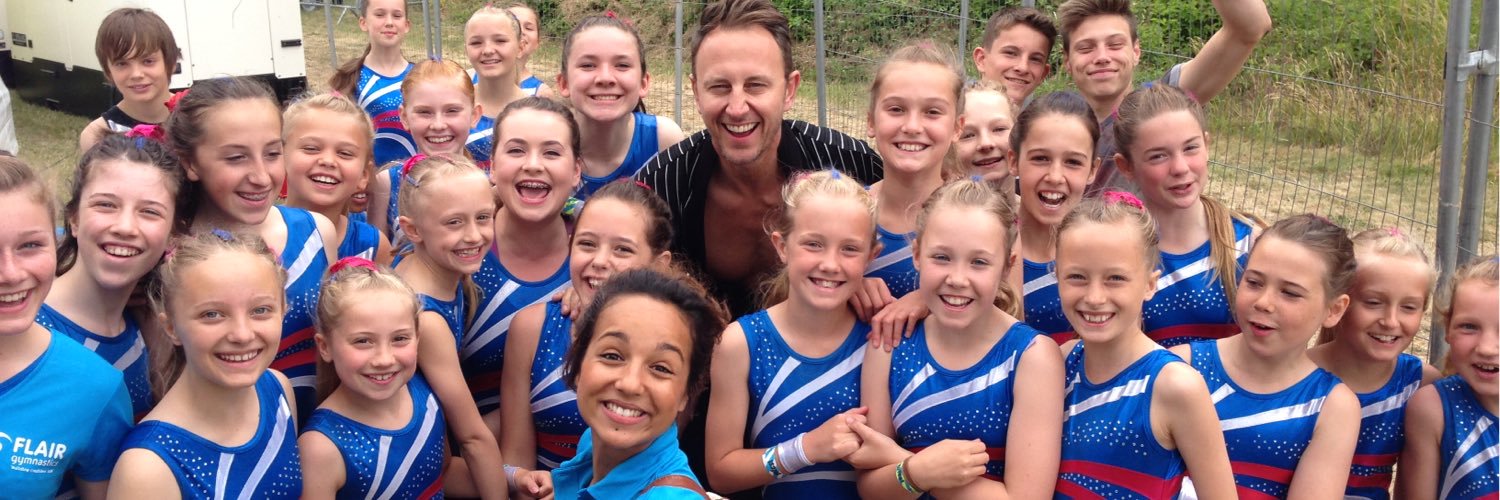 Flair Gymnastics banner