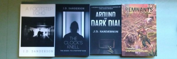 J.D. Sanderson - A Sci-Fi Writer Profile Banner