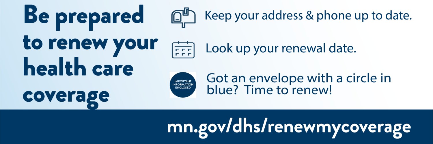 MN Department of Human Services banner