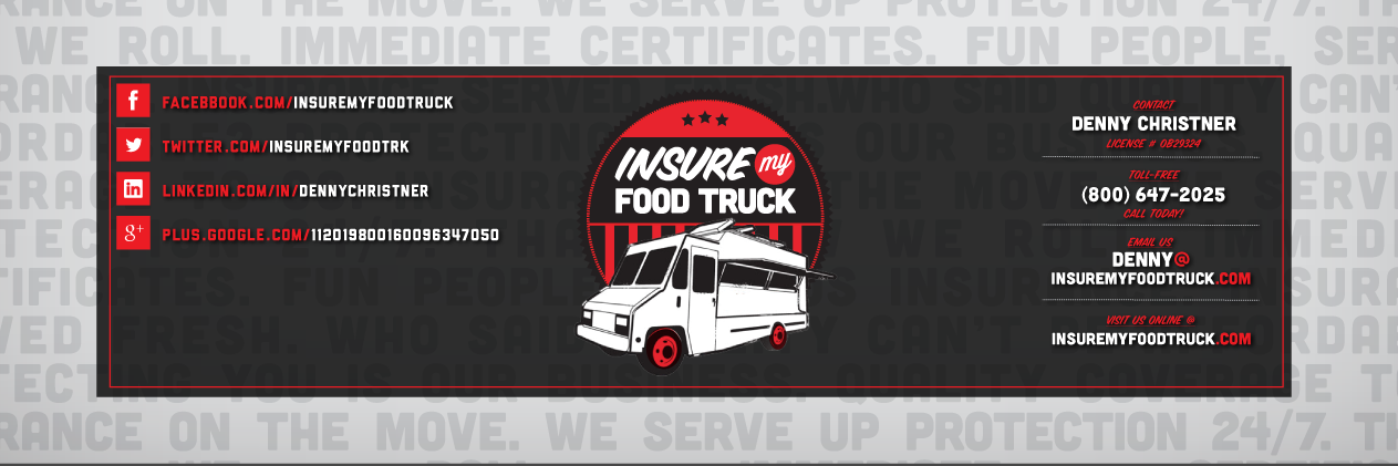 Insure My Food Truck banner