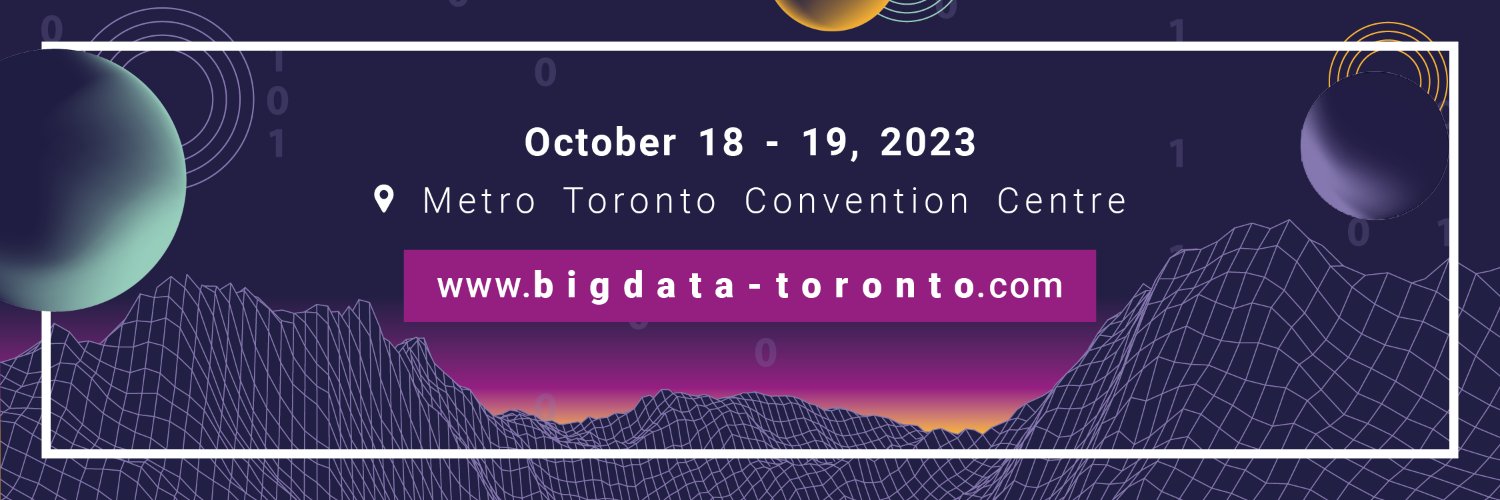 Big Data and AI Toronto banner