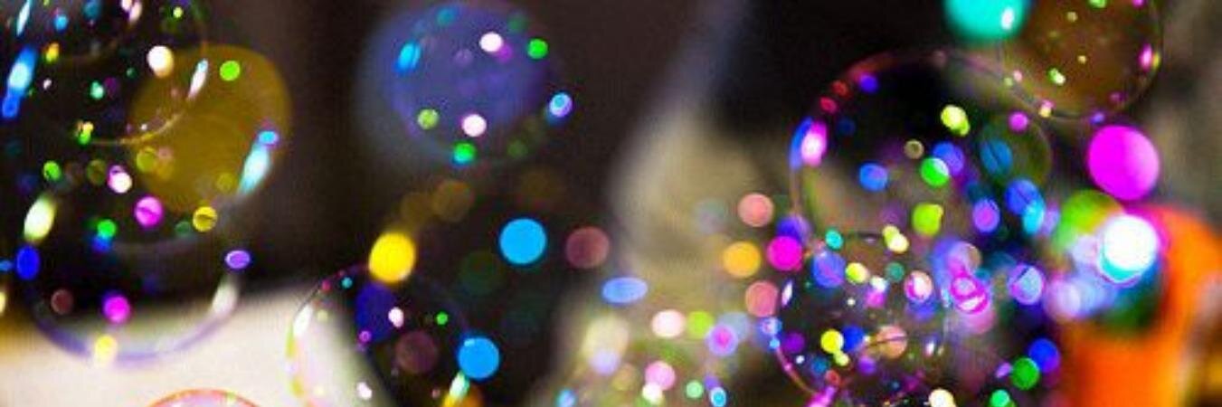 bubbles banner