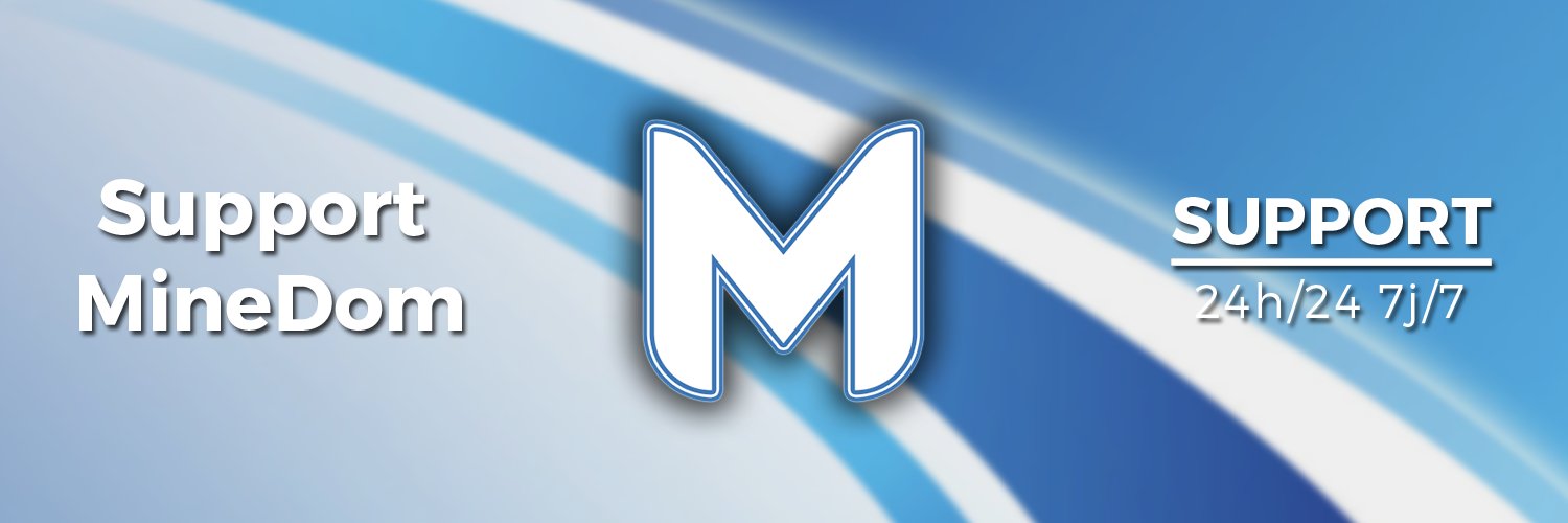MineDom_Support's profile banner image