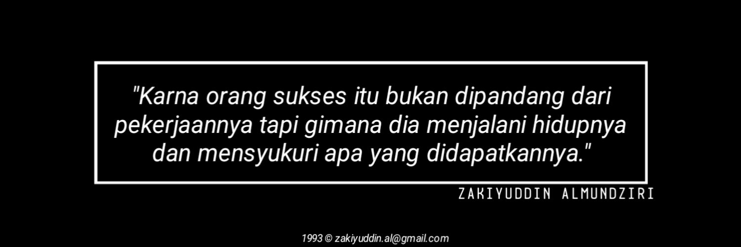 Zakiyuddin_Al's profile banner image