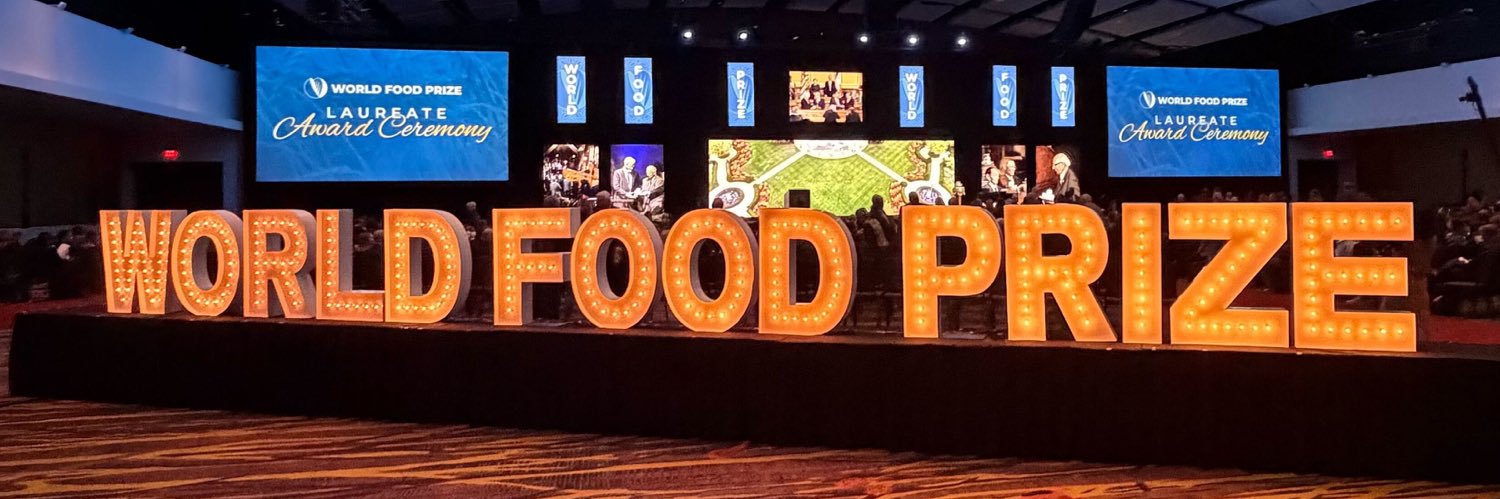 World Food Prize Foundation banner