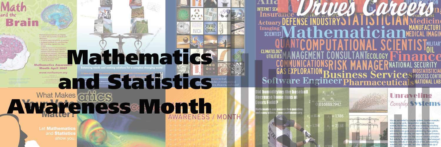 Math Awareness Month on Twitter: "#FunFactFriday: #MathStatMonth starts