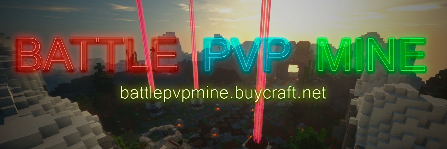 BattlePvPMineMC's profile banner image
