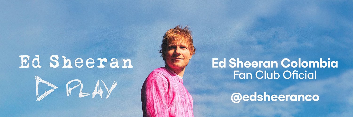 Ed Sheeran Colombia banner
