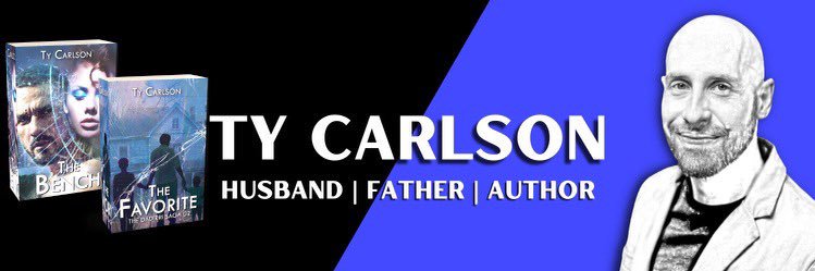 Ty Carlson (Author) banner