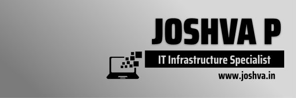 joshva's profile banner image