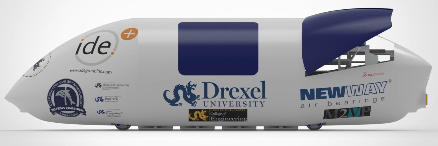 Drexel Hyperloop banner