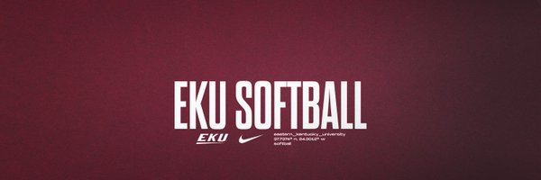 EKU Softball Profile Banner