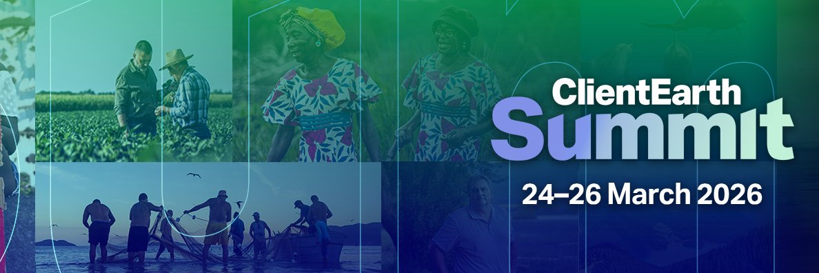 ClientEarth banner