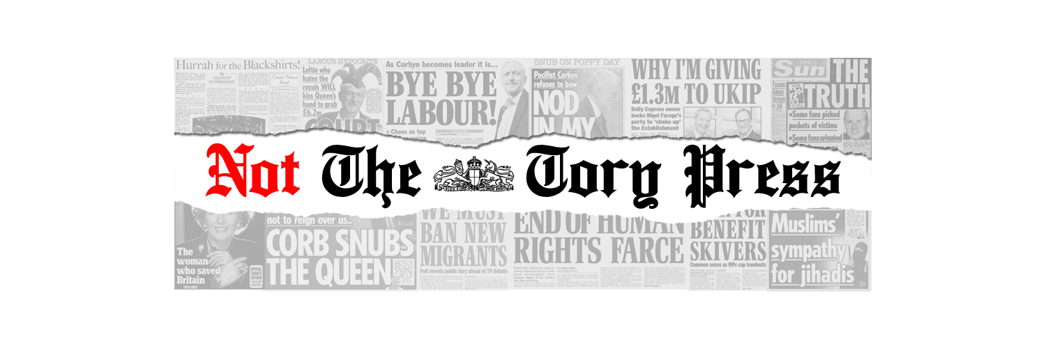 Not The Tory Press banner