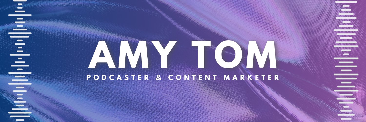 Amy Tom ☀️ banner