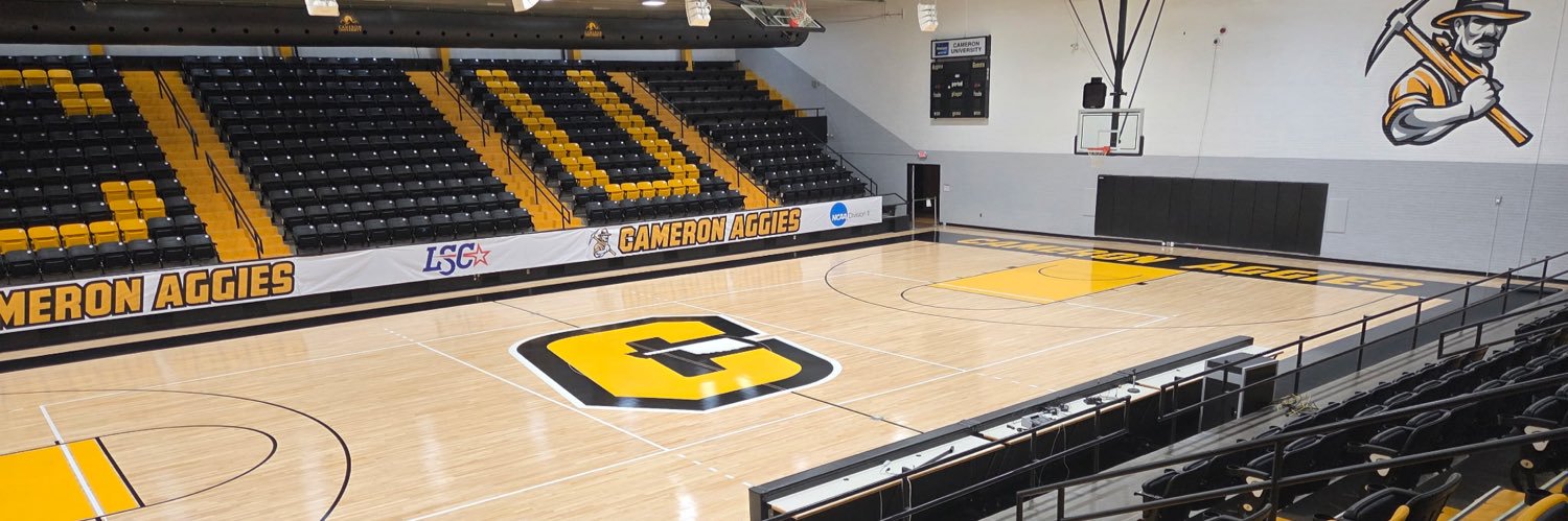 Cameron Men’s Basketball banner