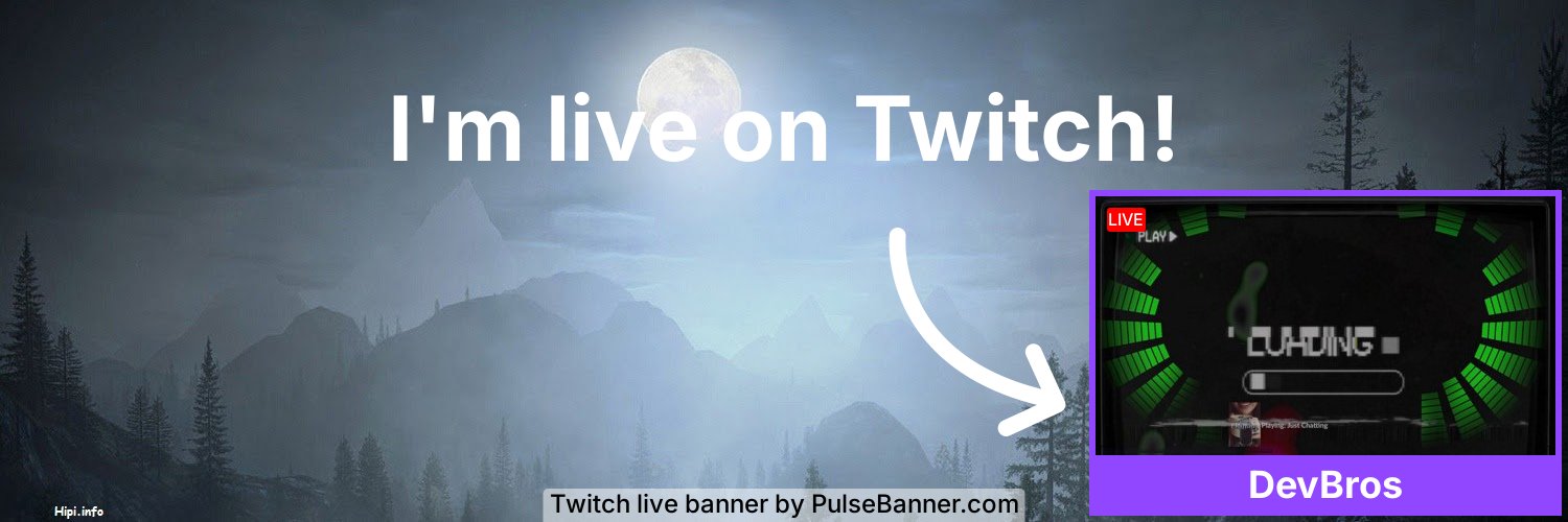 DevBr0s's profile banner image