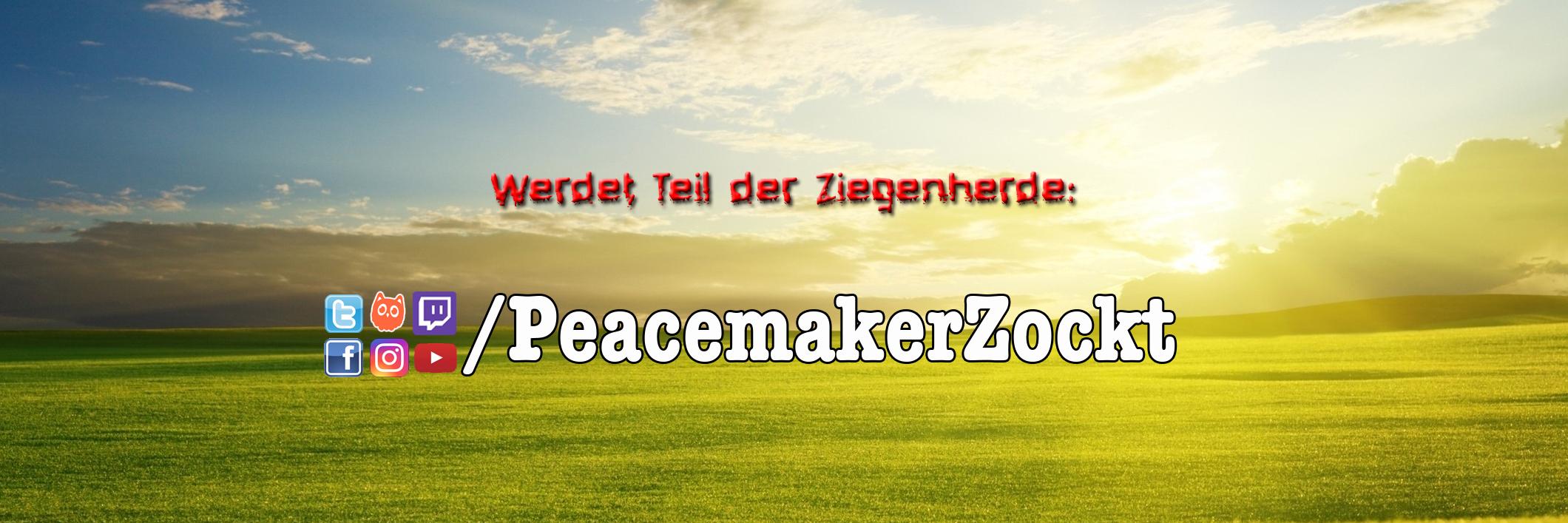 Peacemaker zockt banner