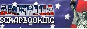 America Scrapbooking banner