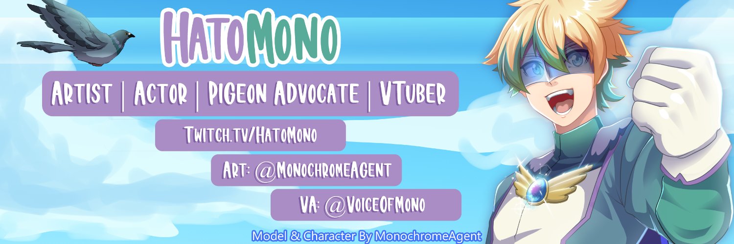 Hatomono_VTuber's profile banner image