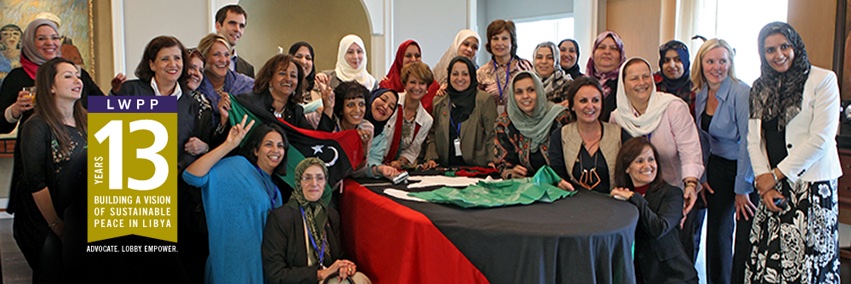 Libyan Women’s Platform for Peace banner