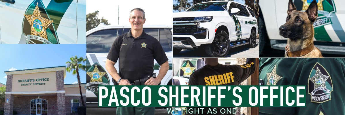 Pasco Sheriff's banner