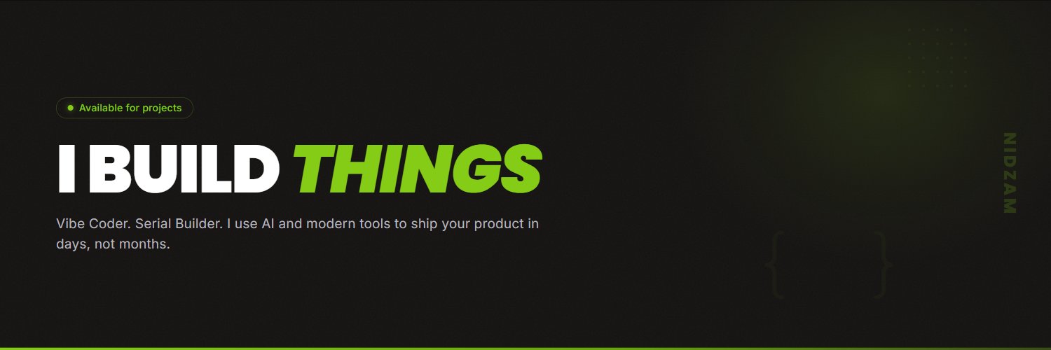 nidzamdotcom's profile banner image