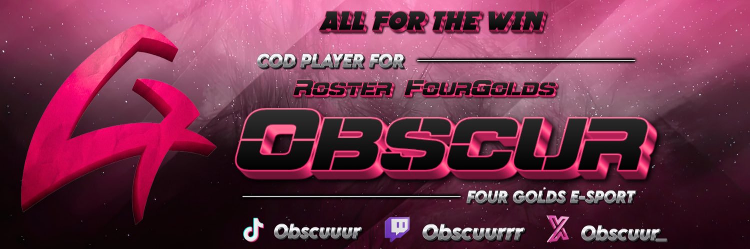 Øbscur 🦅 banner