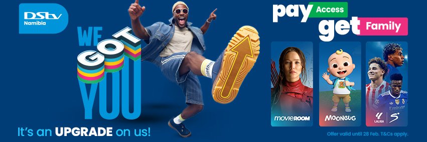 DStv Namibia banner