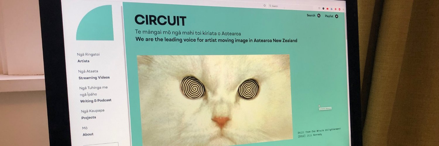 CIRCUIT Artist Moving Image banner