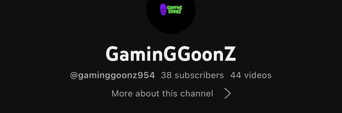 GaminGGoonZ banner