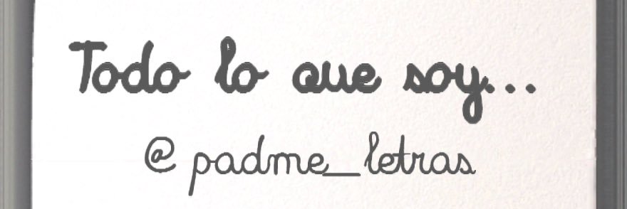 Padme_letras's profile banner image