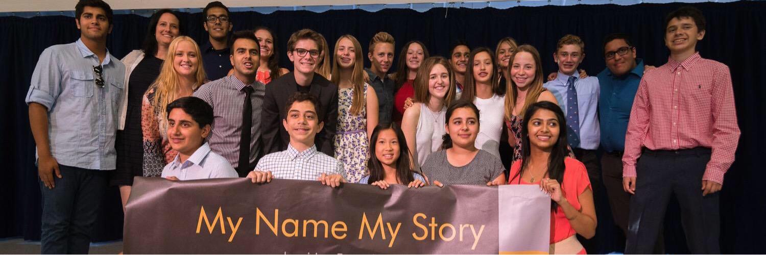 My Name My Story banner