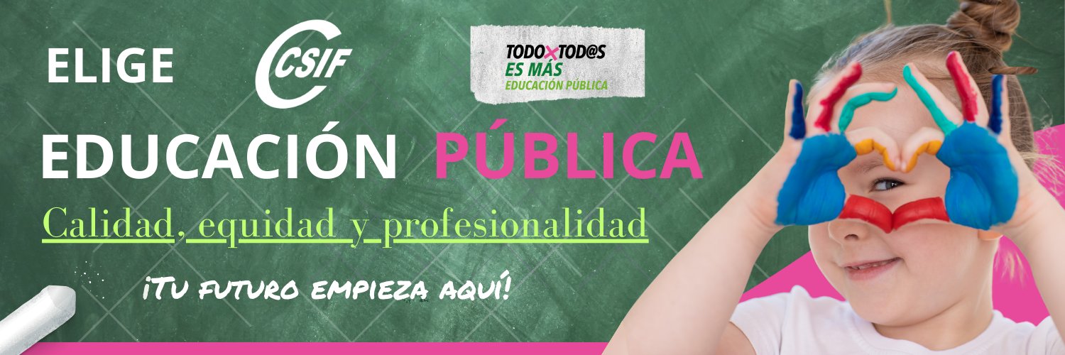 CSIF Educación Andalucía banner