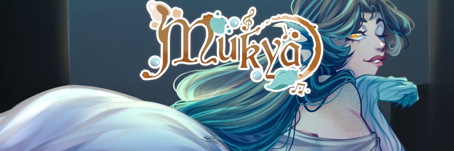 Mukya ☕️🐚 𝄆 VTUBER 𝄇 banner