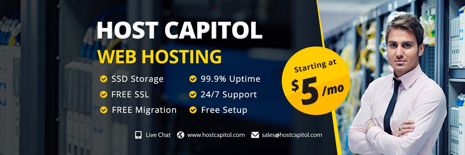 HostCapitol's profile banner image