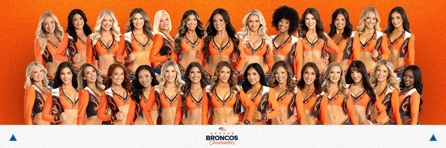 Broncos Cheerleaders banner