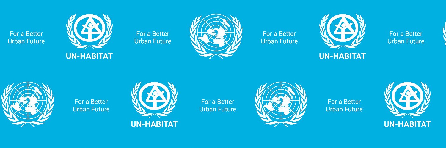 UN-Habitat's banner