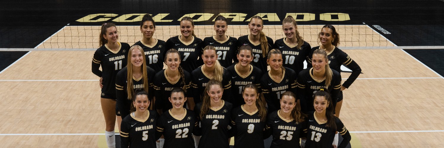 Colorado Buffaloes Volleyball's banner