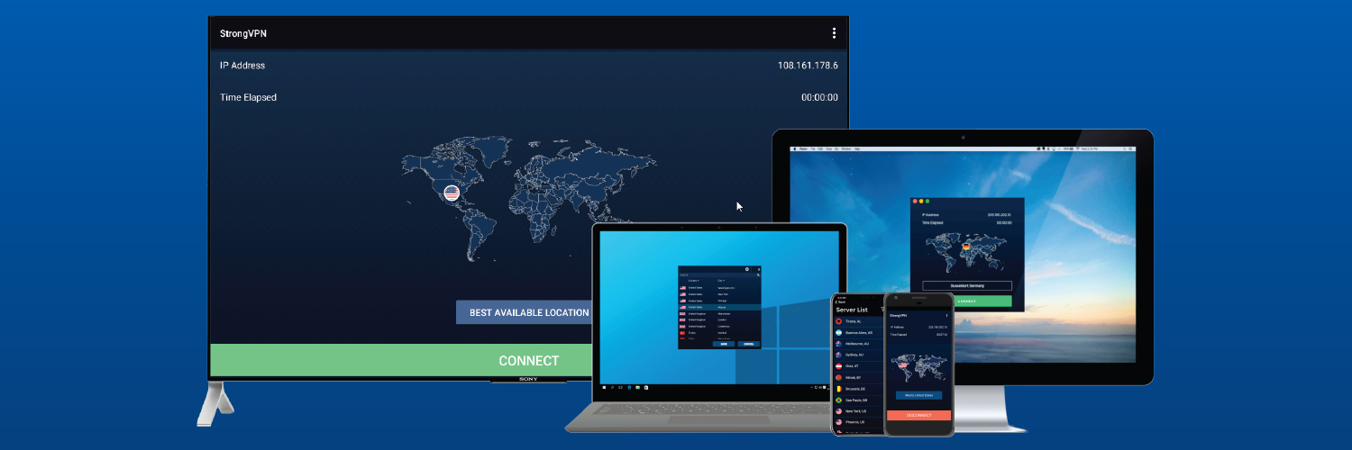 StrongVPN banner