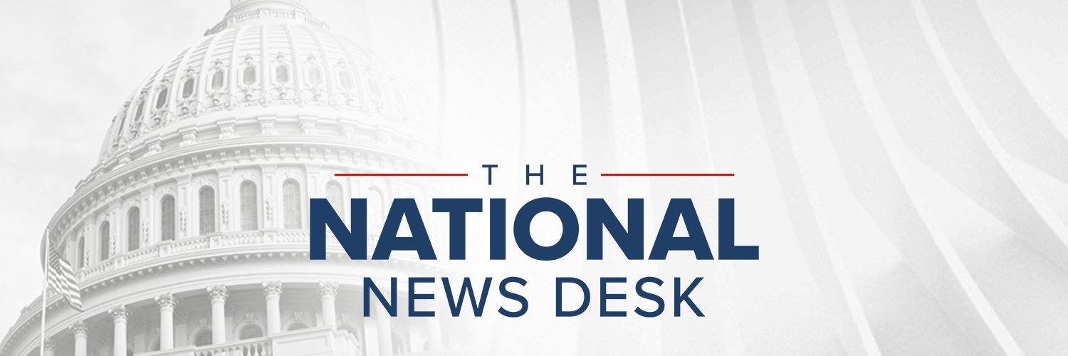 The National Desk's banner