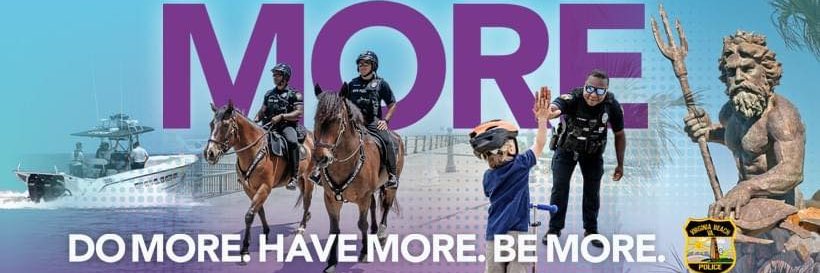 Virginia Beach Police Department's banner